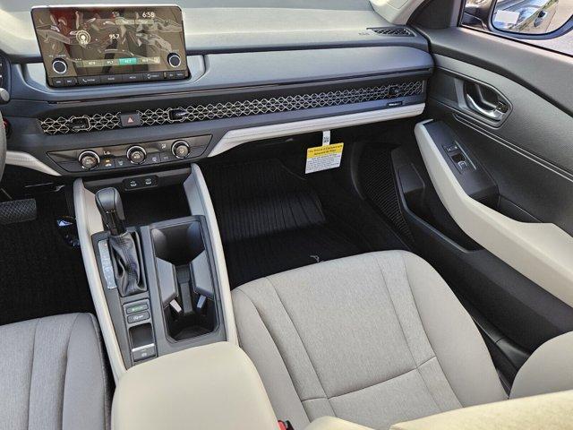 new 2025 Honda Accord car, priced at $28,445