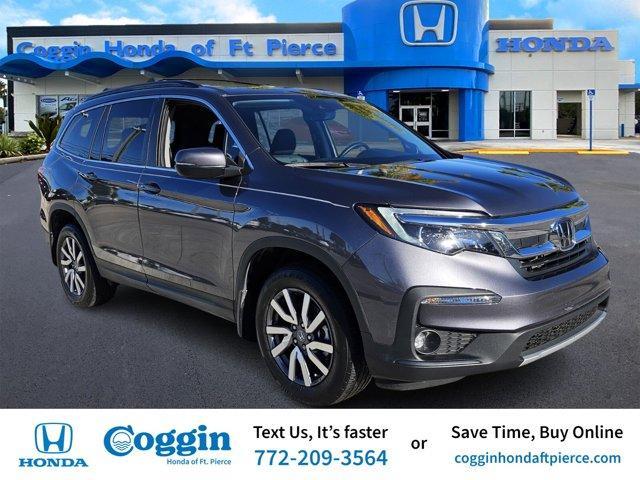 used 2021 Honda Pilot car, priced at $27,492