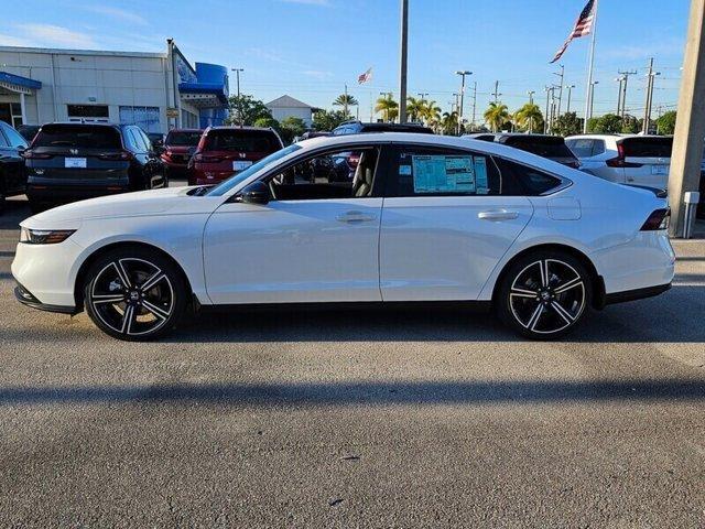 new 2025 Honda Accord Hybrid car, priced at $33,735