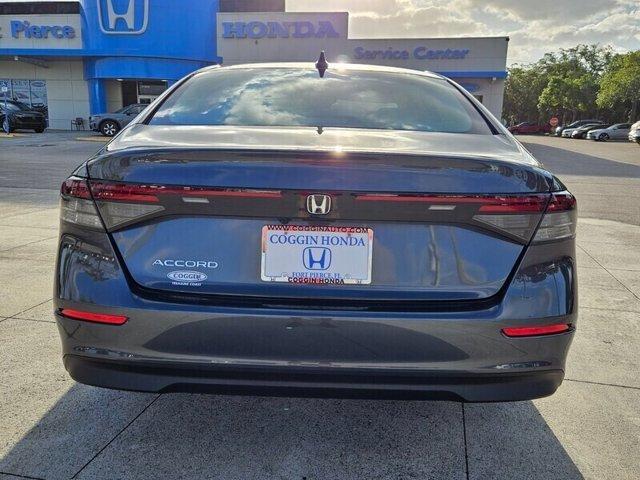 new 2025 Honda Accord car, priced at $30,710