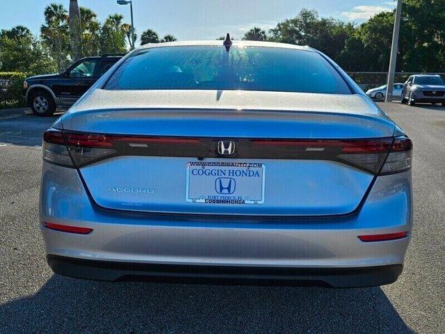 new 2025 Honda Accord car, priced at $30,710