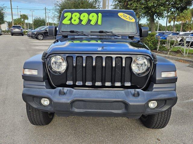 used 2020 Jeep Wrangler Unlimited car, priced at $25,000