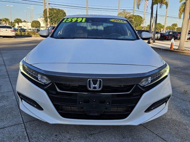 used 2018 Honda Accord car, priced at $13,200