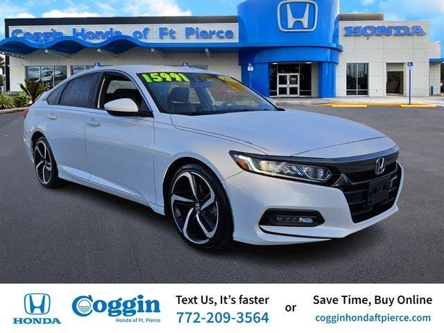 used 2018 Honda Accord car, priced at $13,200