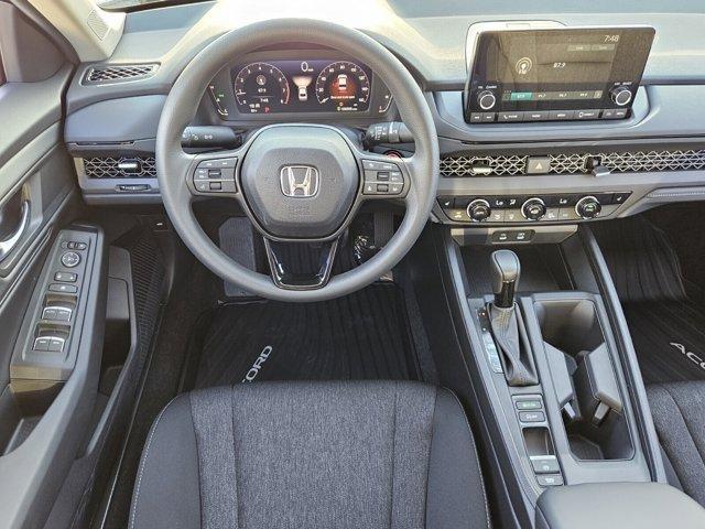 new 2025 Honda Accord car, priced at $30,655