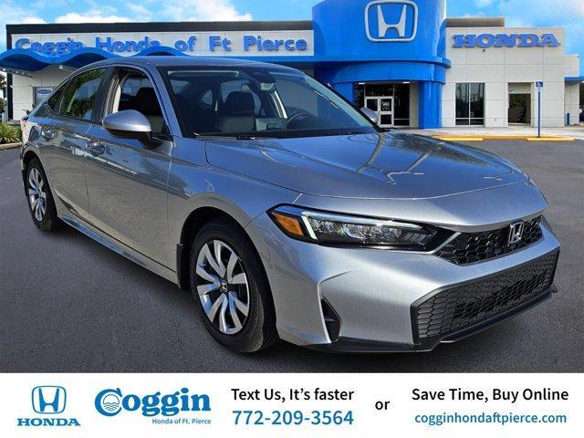 new 2026 Honda Civic car, priced at $25,745