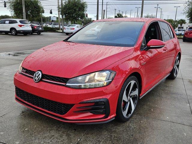 used 2020 Volkswagen Golf GTI car, priced at $20,897