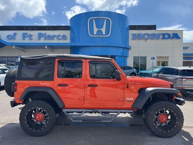 used 2019 Jeep Wrangler Unlimited car, priced at $27,991