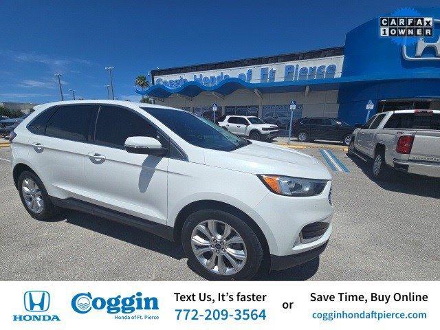used 2021 Ford Edge car, priced at $27,283