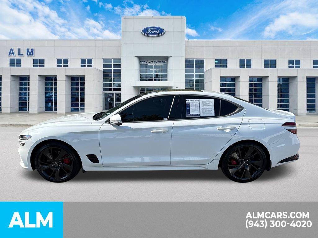used 2023 Genesis G70 car, priced at $32,360
