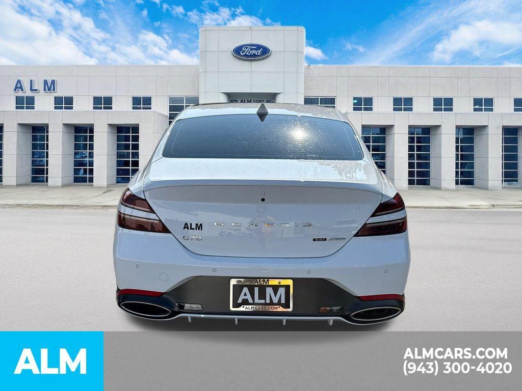 used 2023 Genesis G70 car, priced at $32,360