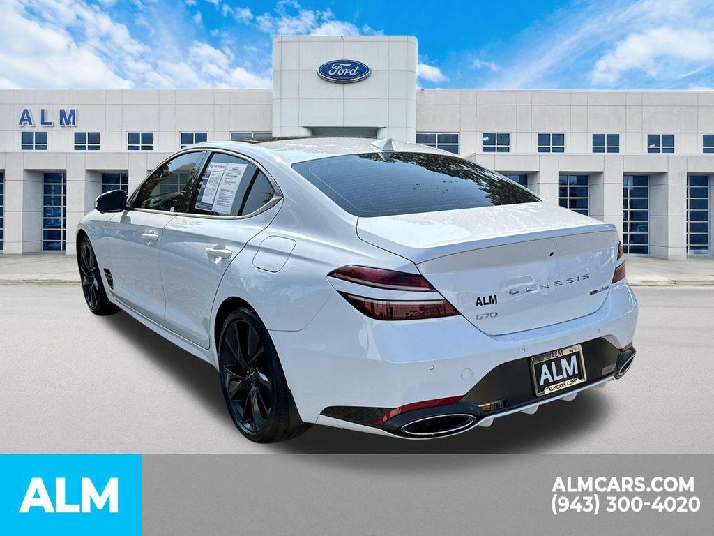 used 2023 Genesis G70 car, priced at $32,360