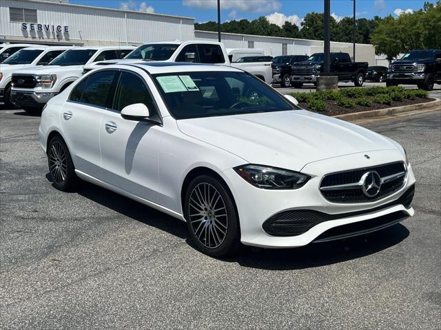 used 2023 Mercedes-Benz C-Class car, priced at $37,960