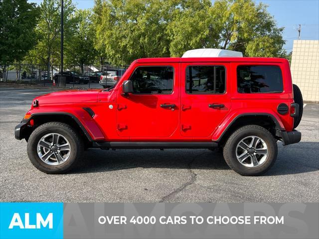 used 2022 Jeep Wrangler Unlimited car, priced at $36,470