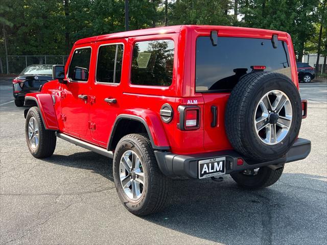 used 2022 Jeep Wrangler Unlimited car, priced at $38,970