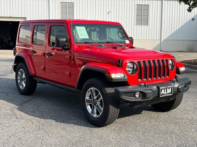 used 2022 Jeep Wrangler Unlimited car, priced at $38,970