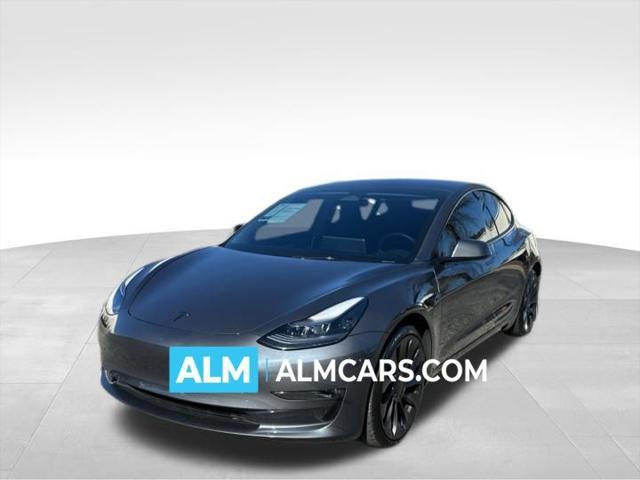 used 2023 Tesla Model 3 car, priced at $33,982