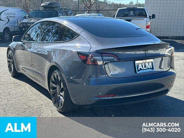 used 2023 Tesla Model 3 car, priced at $33,982