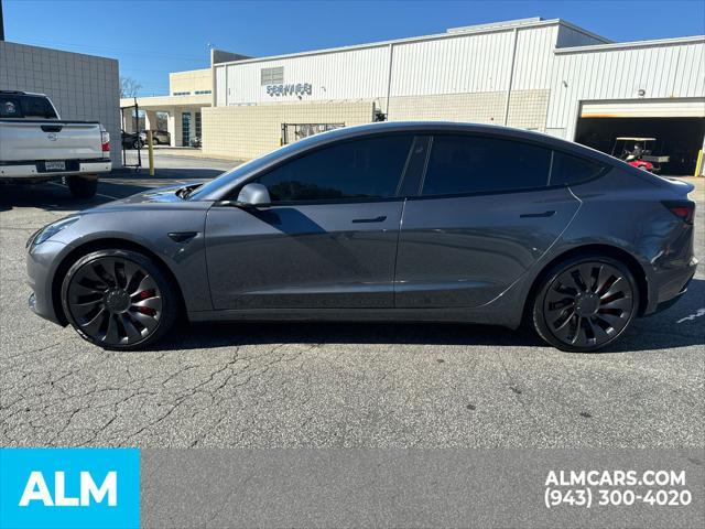 used 2023 Tesla Model 3 car, priced at $33,982