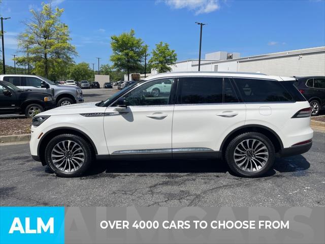 used 2021 Lincoln Aviator car, priced at $33,920
