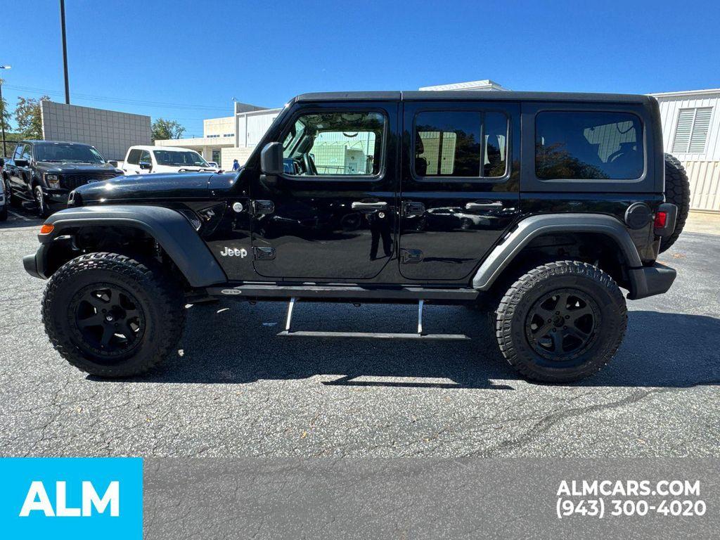 used 2018 Jeep Wrangler Unlimited car, priced at $17,920