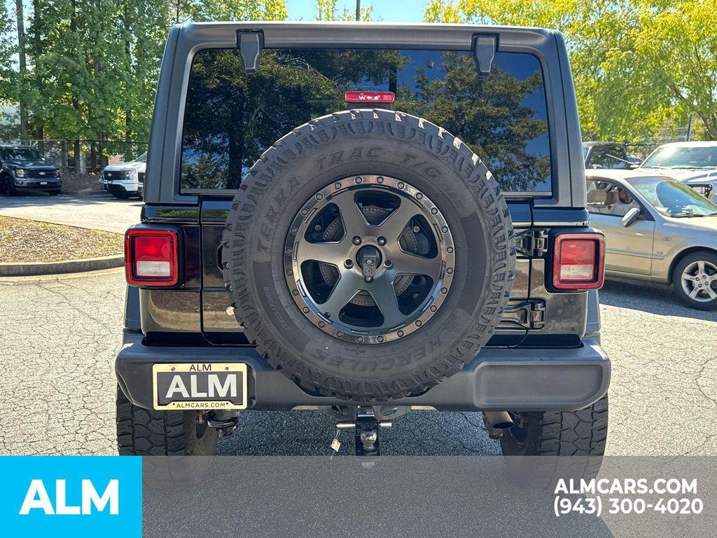 used 2018 Jeep Wrangler Unlimited car, priced at $17,920