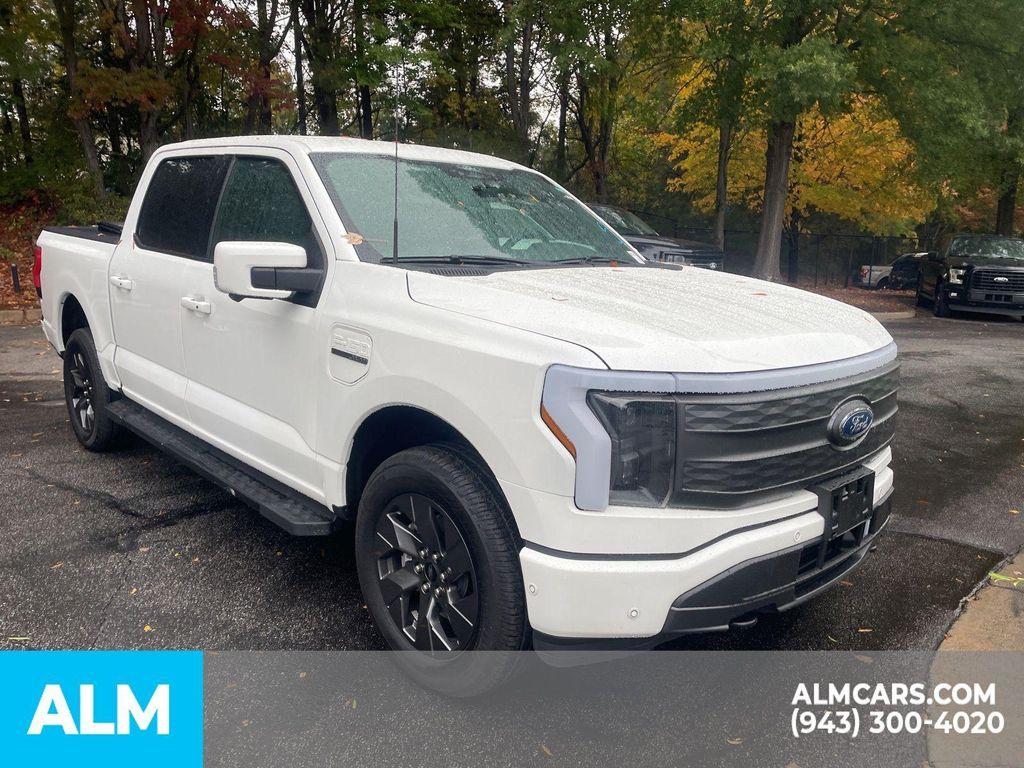 used 2022 Ford F-150 Lightning car, priced at $42,420