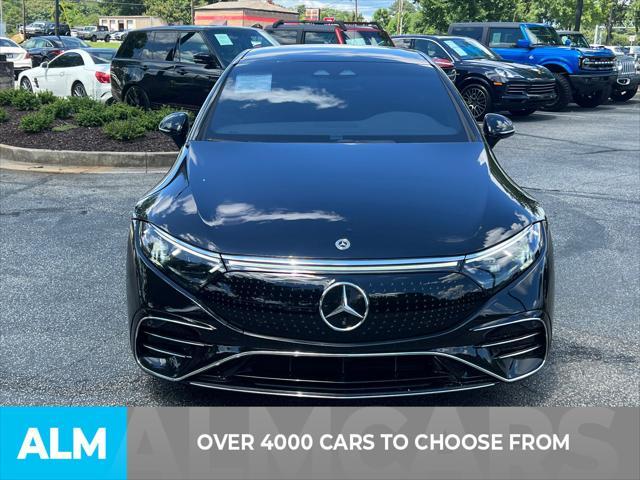 used 2022 Mercedes-Benz EQS 580 car, priced at $55,460