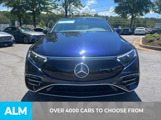 used 2022 Mercedes-Benz EQS 580 car, priced at $59,860