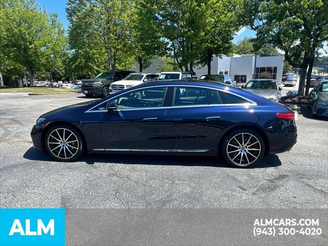 used 2022 Mercedes-Benz EQS 580 car, priced at $59,860