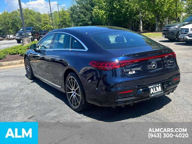 used 2022 Mercedes-Benz EQS 580 car, priced at $59,860