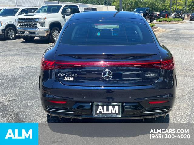 used 2022 Mercedes-Benz EQS 580 car, priced at $59,860