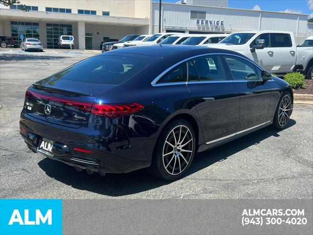 used 2022 Mercedes-Benz EQS 580 car, priced at $59,860