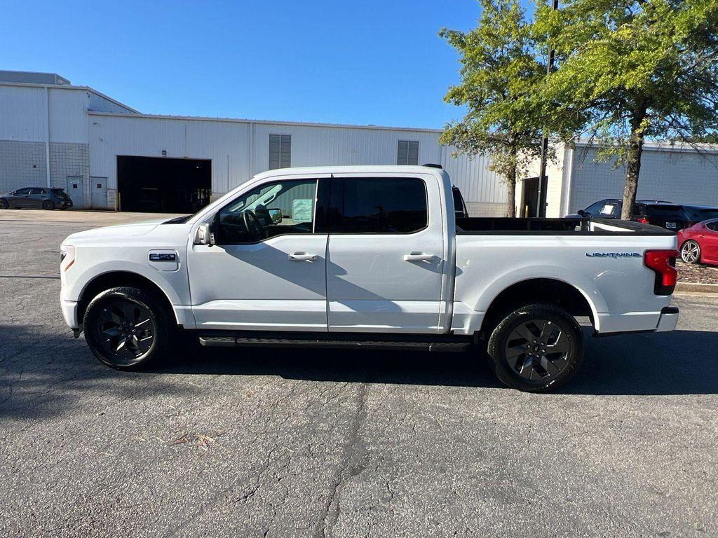 new 2025 Ford F-150 Lightning car, priced at $75,375