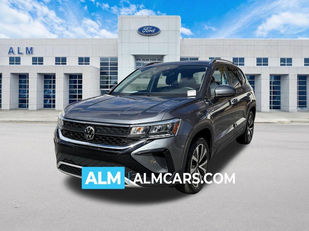 used 2024 Volkswagen Taos car, priced at $18,620
