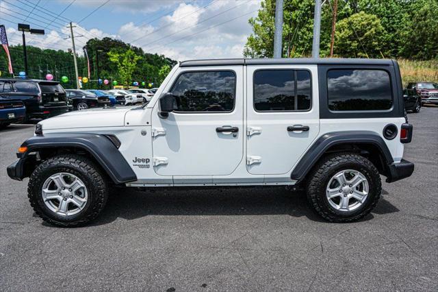 used 2018 Jeep Wrangler Unlimited car, priced at $23,920