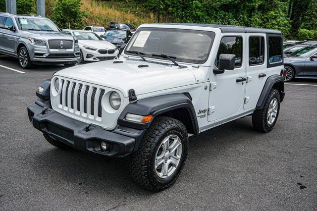 used 2018 Jeep Wrangler Unlimited car, priced at $23,920