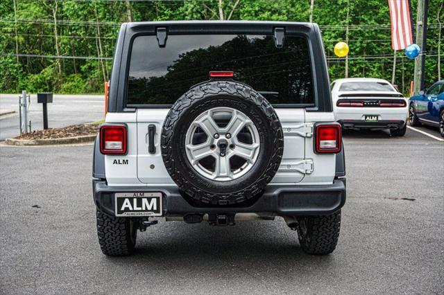 used 2018 Jeep Wrangler Unlimited car, priced at $23,920