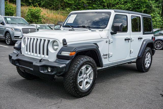 used 2018 Jeep Wrangler Unlimited car, priced at $23,920