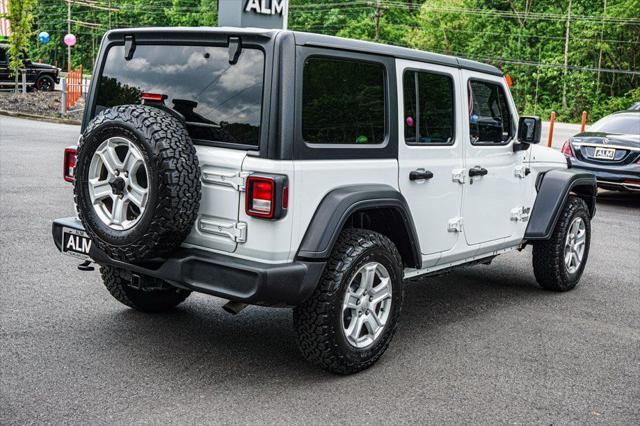 used 2018 Jeep Wrangler Unlimited car, priced at $23,920