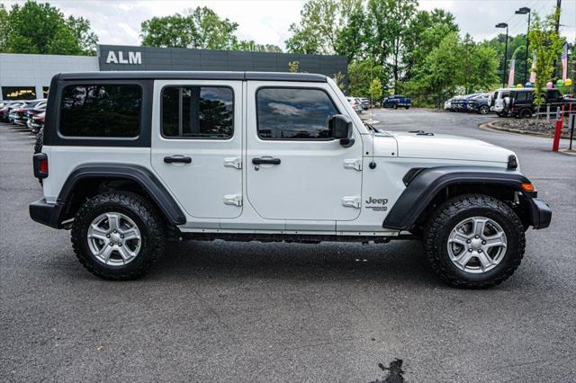 used 2018 Jeep Wrangler Unlimited car, priced at $23,920