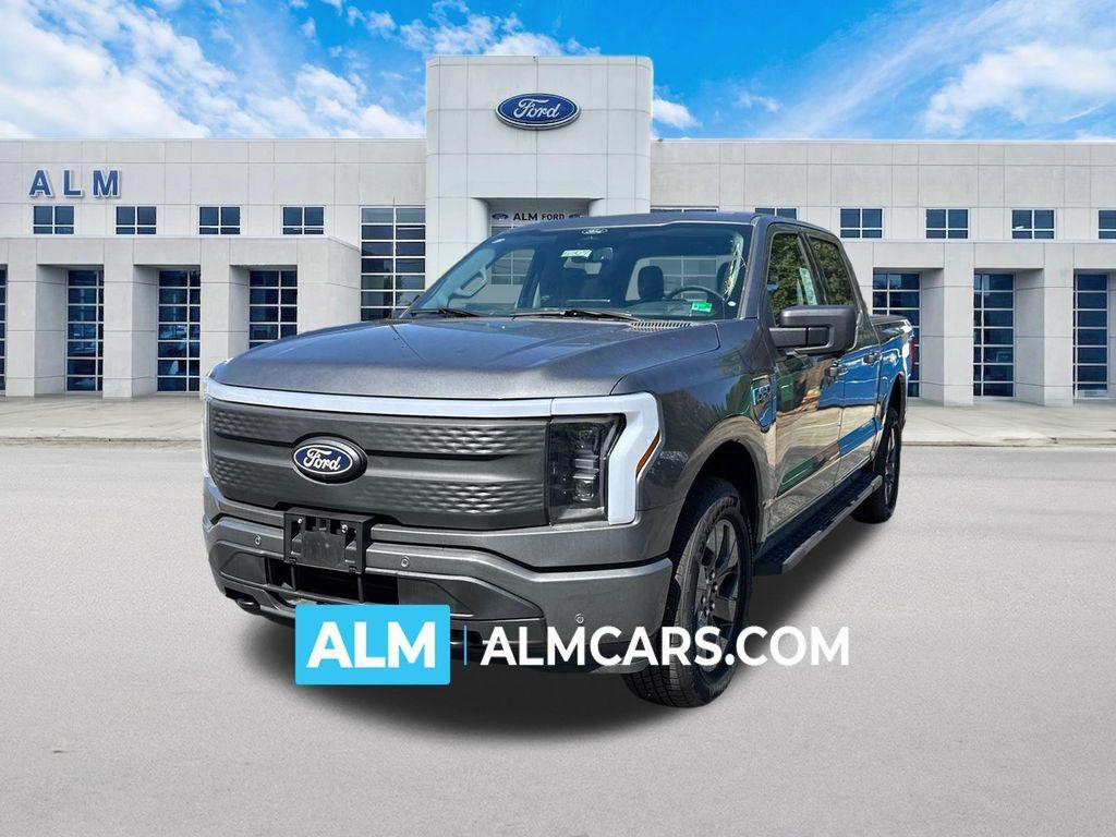 used 2025 Ford F-150 Lightning car, priced at $54,020