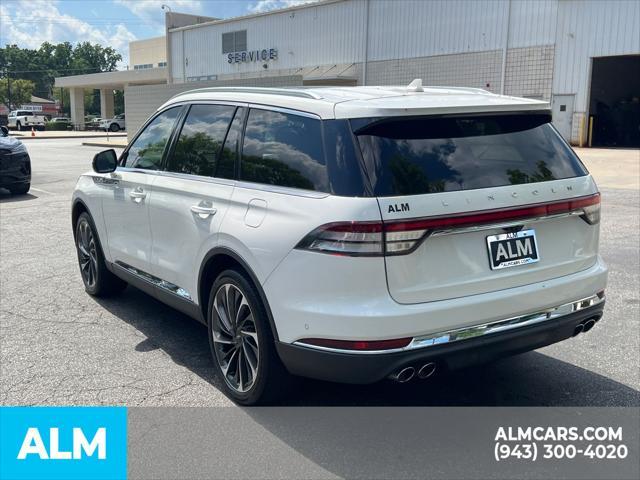 used 2022 Lincoln Aviator car, priced at $39,460