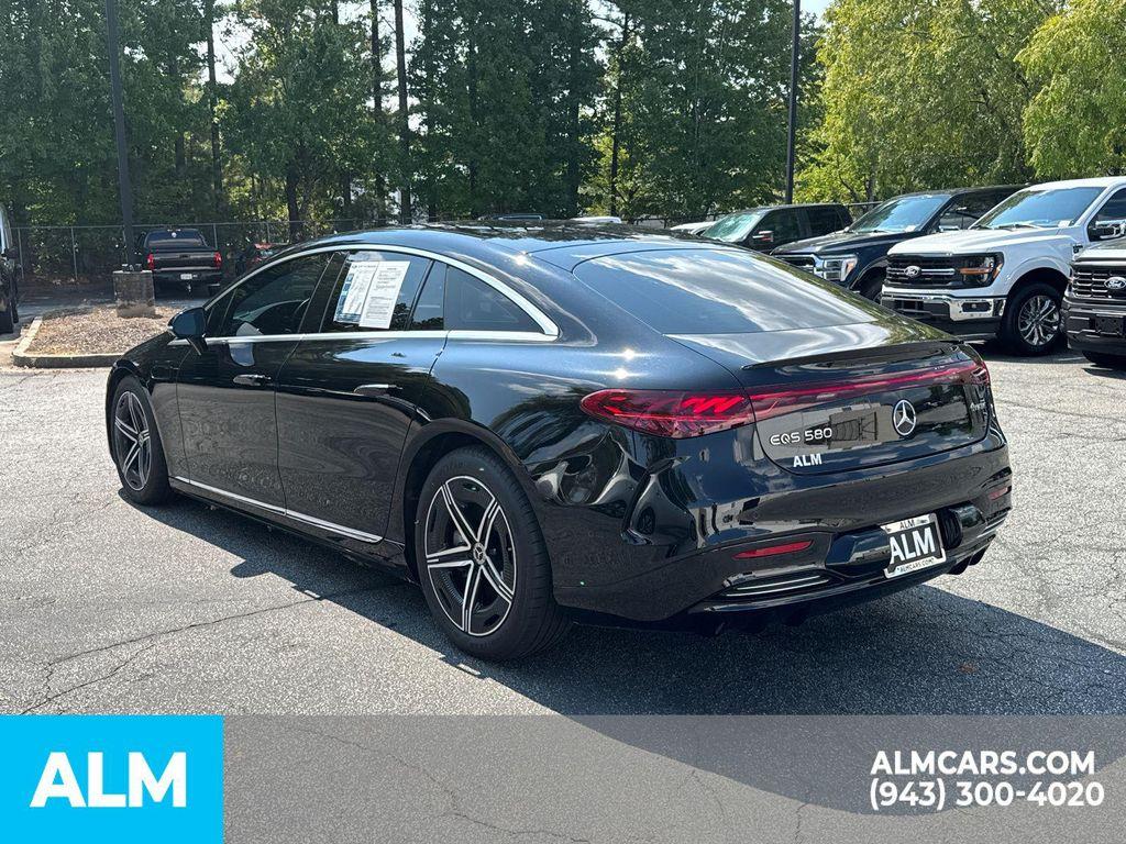used 2022 Mercedes-Benz EQS 580 car, priced at $55,960