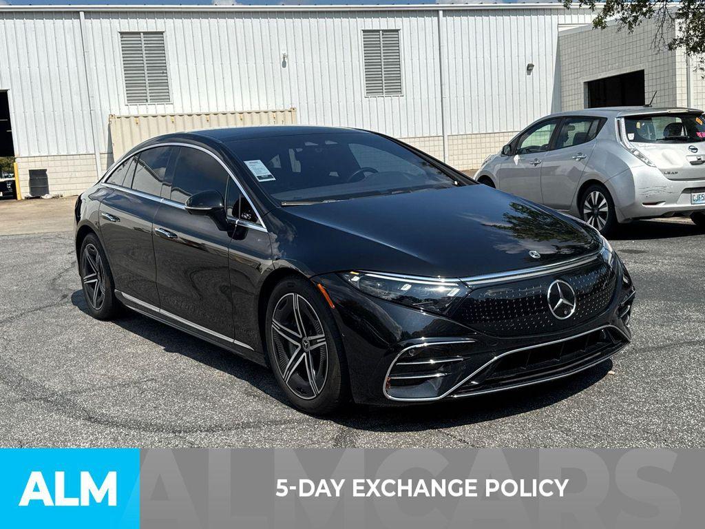 used 2022 Mercedes-Benz EQS 580 car, priced at $55,960