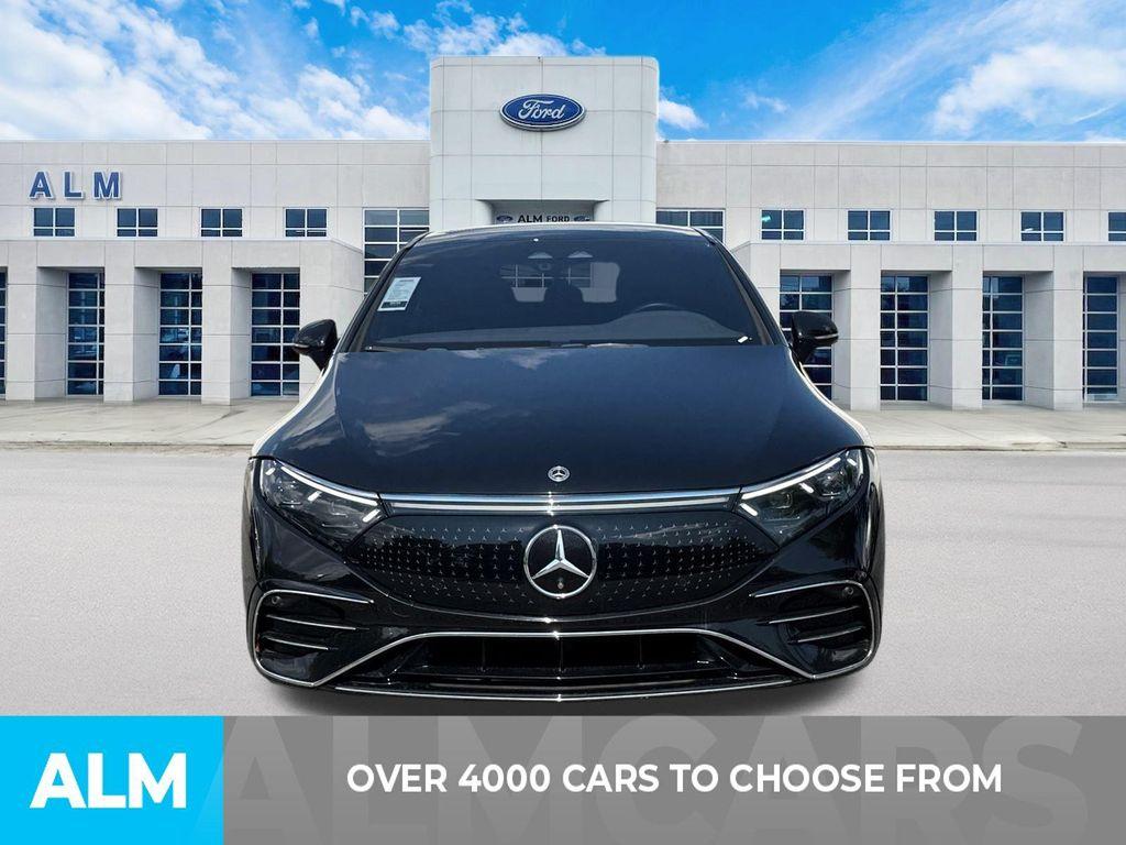 used 2022 Mercedes-Benz EQS 580 car, priced at $53,960