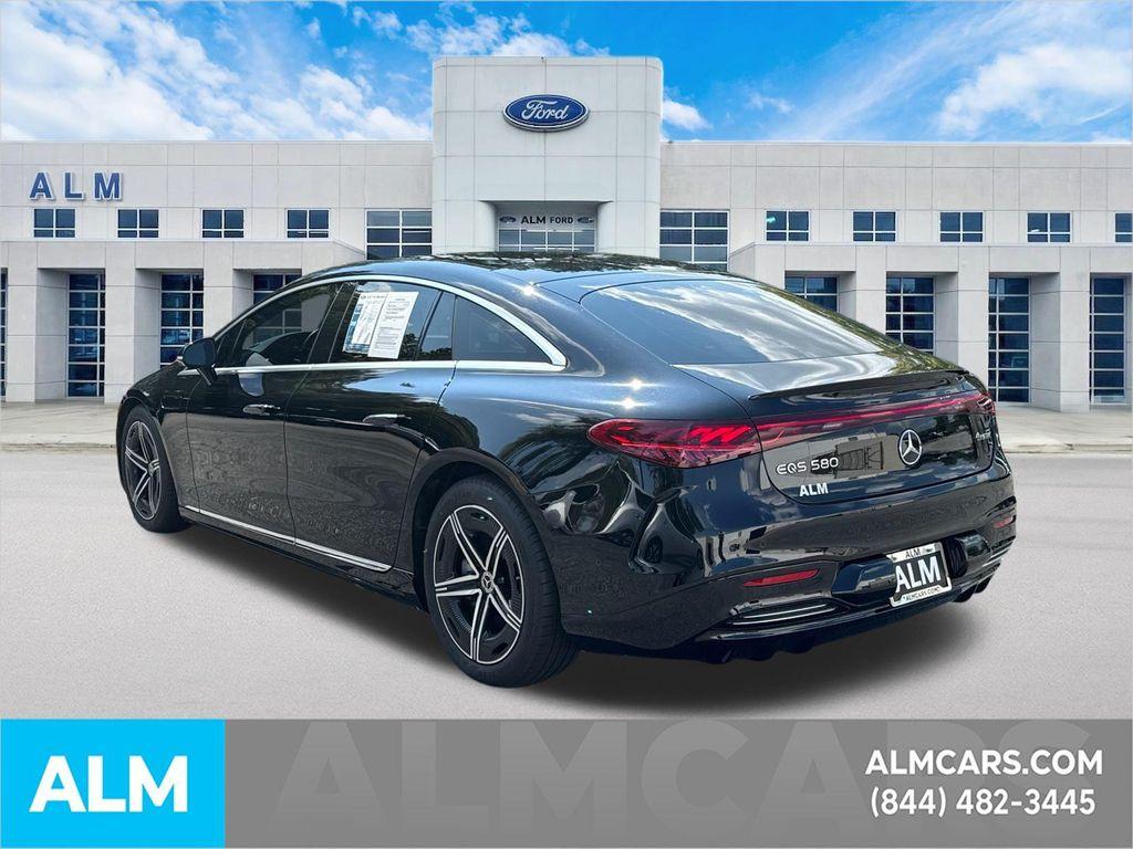 used 2022 Mercedes-Benz EQS 580 car, priced at $51,960