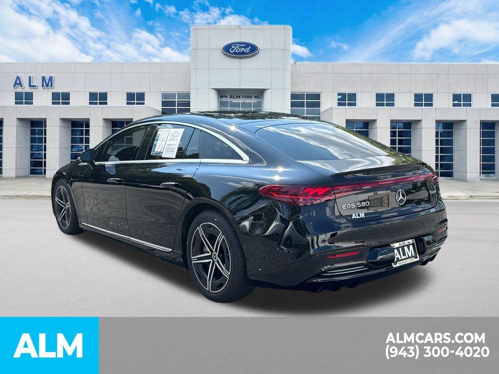 used 2022 Mercedes-Benz EQS 580 car, priced at $53,960
