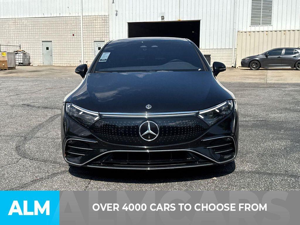 used 2022 Mercedes-Benz EQS 580 car, priced at $55,960