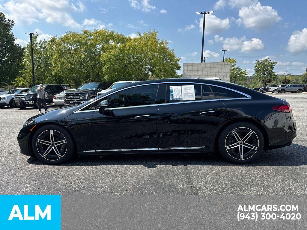 used 2022 Mercedes-Benz EQS 580 car, priced at $55,960